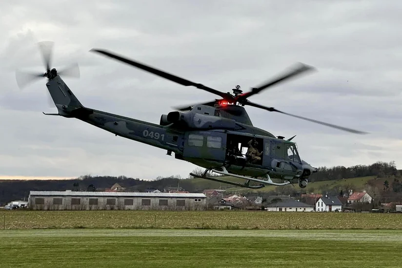 Çexiyada Venom hərbi helikopteri qəzaya uğrayıb, 1 nəfər həlak olub