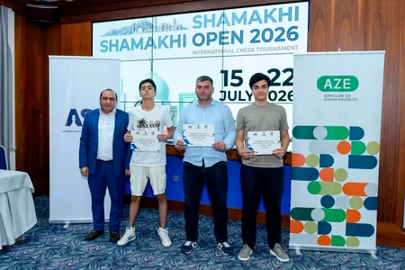 Shamakhi Open 2026 Beynəlxalq Şahmat Festivalının qalibləri müəyyənləşib