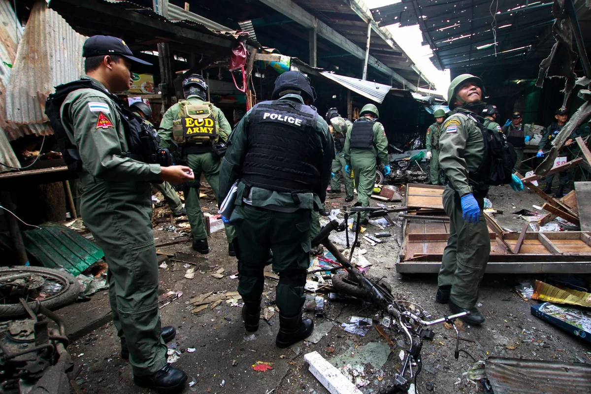 Five security personnel killed in attack in Thailand's south