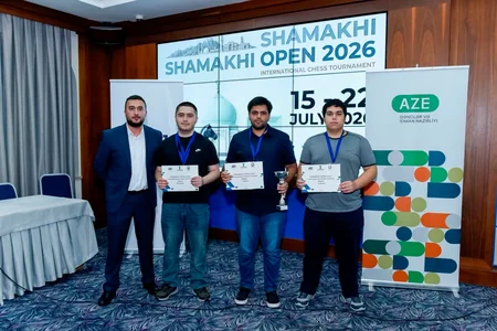 Shamakhi Open 2026 Beynəlxalq Şahmat Festivalının qalibləri müəyyənləşib