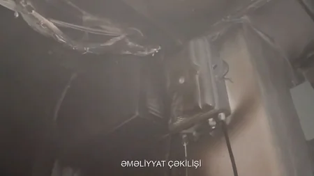 Binəqədi rayonunda çoxmərtəbəli yaşayış binasında yanğın baş verib