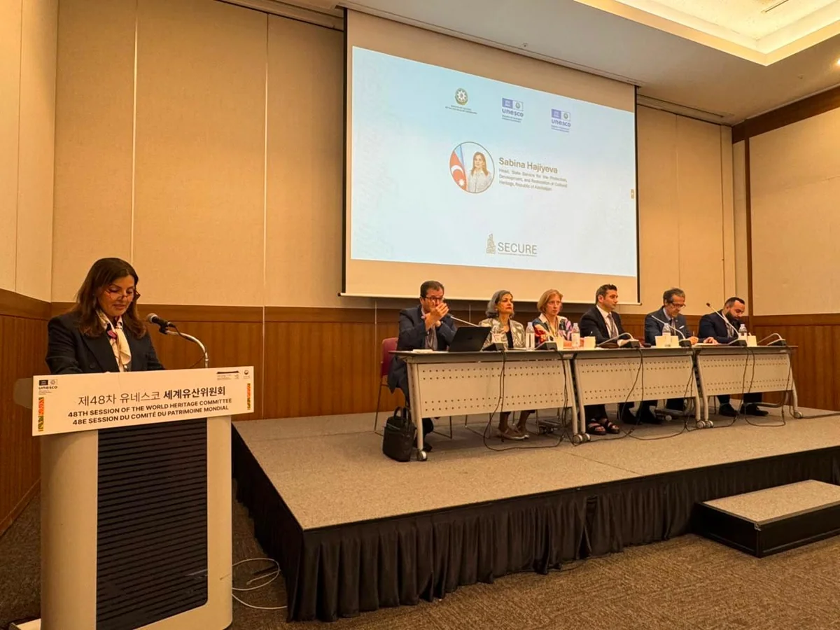 Azerbaijan presents SECURE model at UNESCO heritage session