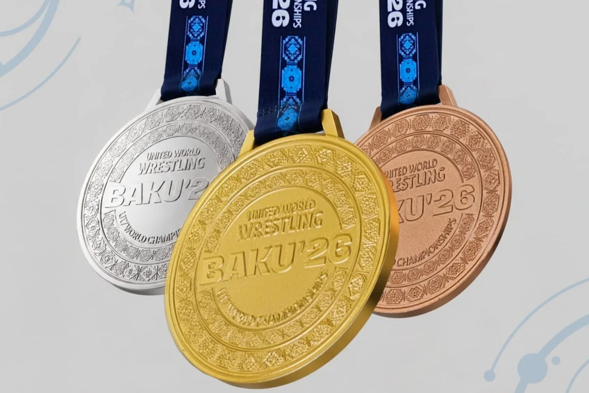 Medals of U17 World Wrestling Championships to be held in Baku unveiled