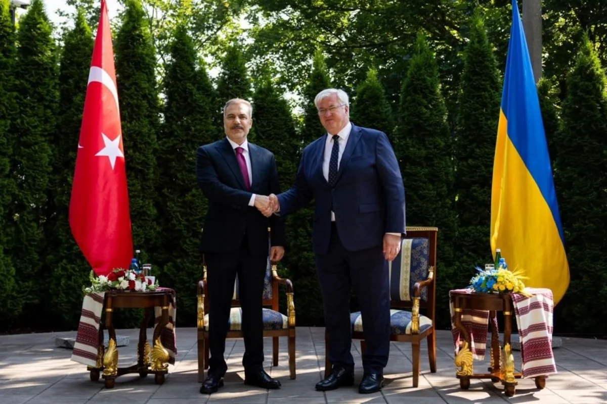Hakan Fidan, Andrii Sybiha discuss Russia–Ukraine war