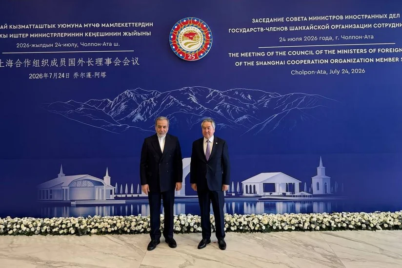 Abbas Əraqçi Qırğızıstanda səfərdədir