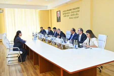 Emin Əmrullayev Saatlıda vətəndaşları qəbul edib