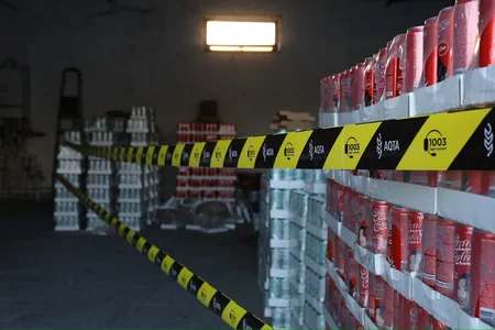 Xəzər rayonunda son istifadə tarixi dəyişdirilmiş 49 mindən çox içki məhsulu müsadirə olunub
