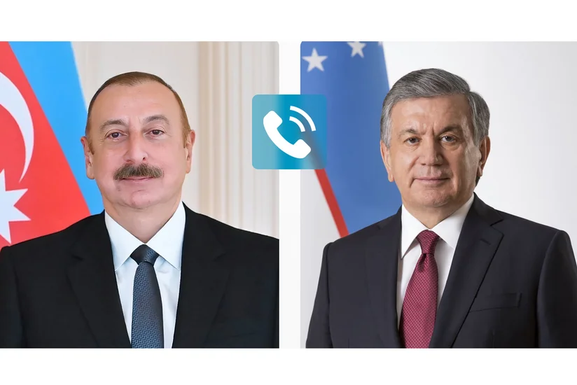 İlham Əliyev Şavkat Mirziyoyevi doğum günü münasibətilə təbrik edib