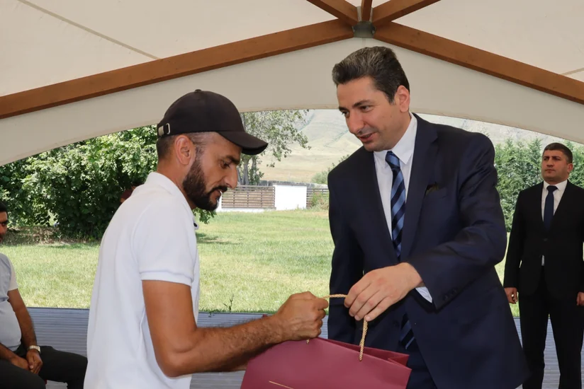 Xocalının beş kəndinə köçən sakinlərə evlərinin açarları təqdim olunub - YENİLƏNİB-3