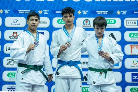 Avropa Cüdo Ümidləri Turnirində U-14 yaş kateqoriyasında ilk mükafatçılar müəyyənləşib