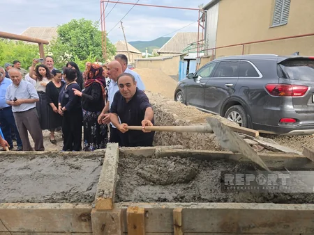 Gürcüstanda Zəlimxan Yaqubun ev-muzeyinin təməli qoyulub