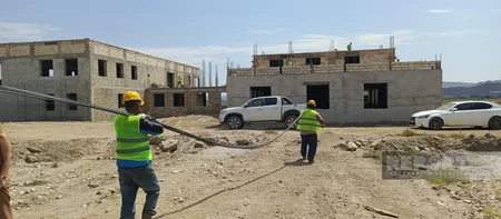 Növrəs Cəfərov: Soltanlı kəndində yaşayış evlərinin inşasında işlərin 50 %-i görülüb