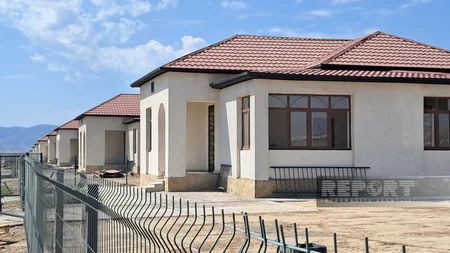 Növrəs Cəfərov: Soltanlı kəndində yaşayış evlərinin inşasında işlərin 50 %-i görülüb