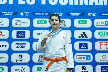 Avropa Cüdo Ümidləri Turnirində U-14 yaş kateqoriyasında ilk mükafatçılar müəyyənləşib