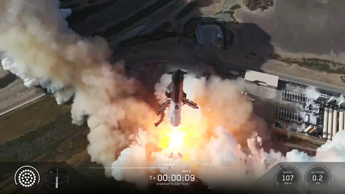 SpaceX conducts 13th test flight of Starship