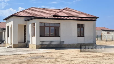 Növrəs Cəfərov: Soltanlı kəndində yaşayış evlərinin inşasında işlərin 50 %-i görülüb