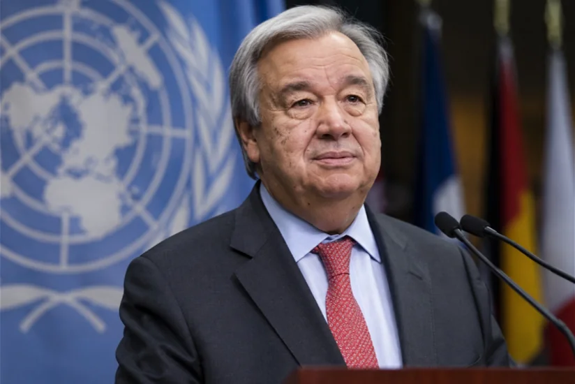 António Guterres arrives in Syria