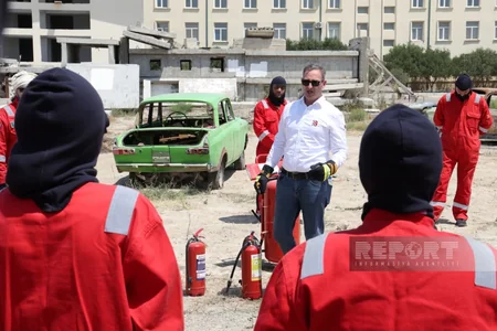 FHN və Bakı Şəhər Halqası Əməliyyat Şirkəti marşallar üçün təlim keçirib
