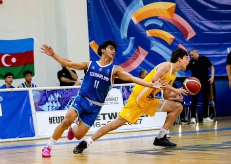 Azərbaycanın U-18 basketbol millisi Avropa çempionatının B divizionunda ilk qrup qələbəsini qazanıb