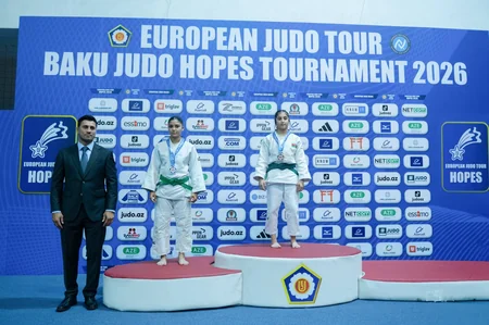Avropa Cüdo Ümidləri Turnirində U-14 yaş kateqoriyasında ilk mükafatçılar müəyyənləşib