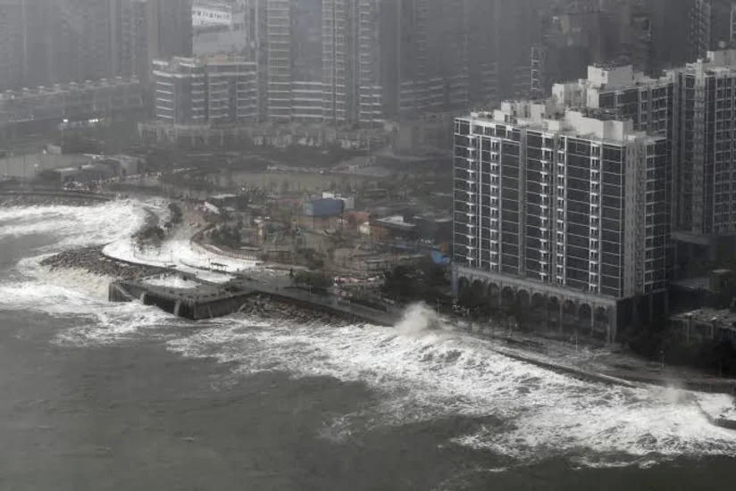 Over 340,000 relocated in China's Guangdong ahead of Typhoon Noul