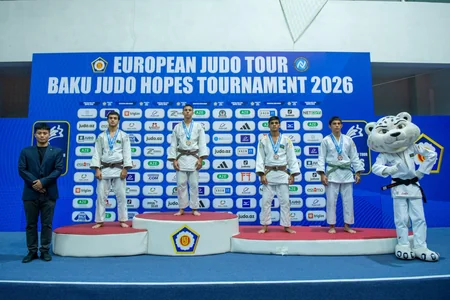 Avropa Cüdo Ümidləri Turnirində medalçılar müəyyənləşib