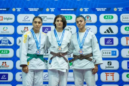 Avropa Cüdo Ümidləri Turnirində medalçılar müəyyənləşib