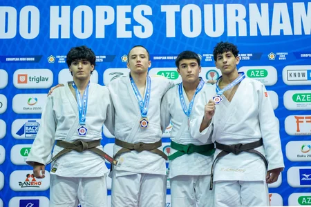 Avropa Cüdo Ümidləri Turnirində medalçılar müəyyənləşib