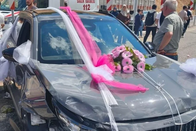 Malatyada toy karvanında qəza baş verib