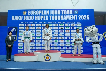 Avropa Cüdo Ümidləri Turnirində medalçılar müəyyənləşib