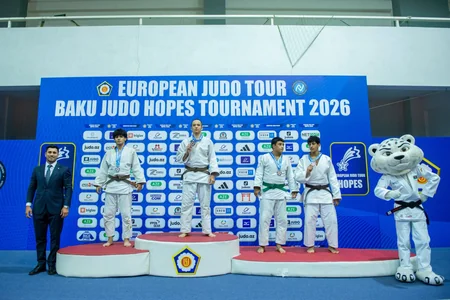Avropa Cüdo Ümidləri Turnirində medalçılar müəyyənləşib
