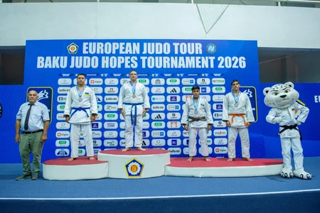 Avropa Cüdo Ümidləri Turnirində medalçılar müəyyənləşib