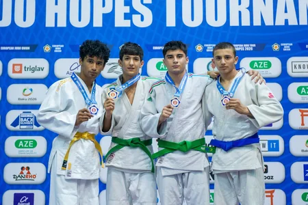 Avropa Cüdo Ümidləri Turnirində medalçılar müəyyənləşib