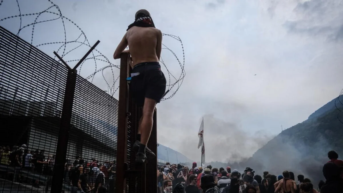 Протесты против магистрали Турин–Лион переросли в массовые беспорядки