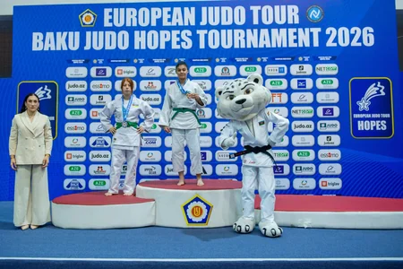 Avropa Cüdo Ümidləri Turnirində medalçılar müəyyənləşib