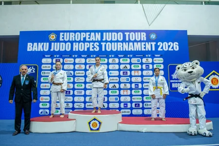 Avropa Cüdo Ümidləri Turnirində medalçılar müəyyənləşib