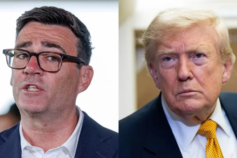 Burnham says he will stand up to Trump if UK interests require it