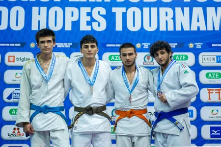 Avropa Cüdo Ümidləri Turnirində medalçılar müəyyənləşib