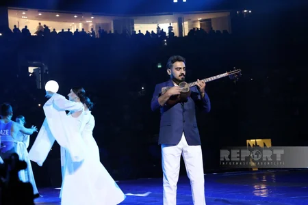 Bakıda 17 yaşadək güləşçilər arasında dünya çempionatının açılış mərasimi keçirilib