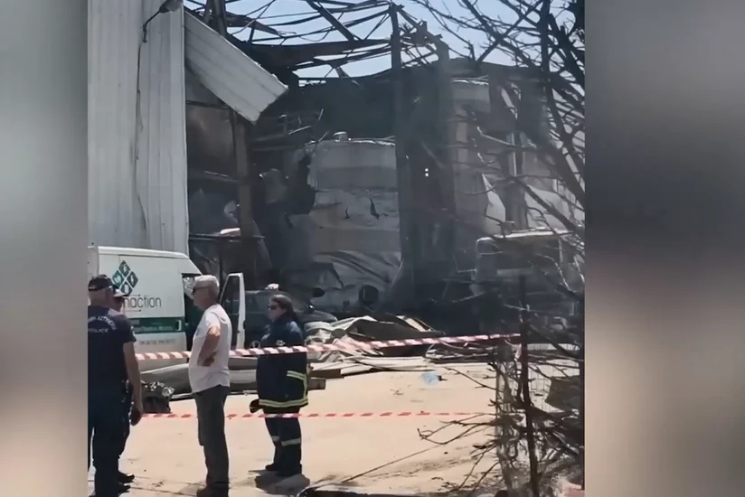 Yunanıstanda zavodda partlayış olub, ölən və yaralı var