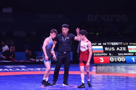 Dünya çempionatı: Ömər Salmanov bürünc medal uğrunda görüşə çıxacaq - YENİLƏNİB-2