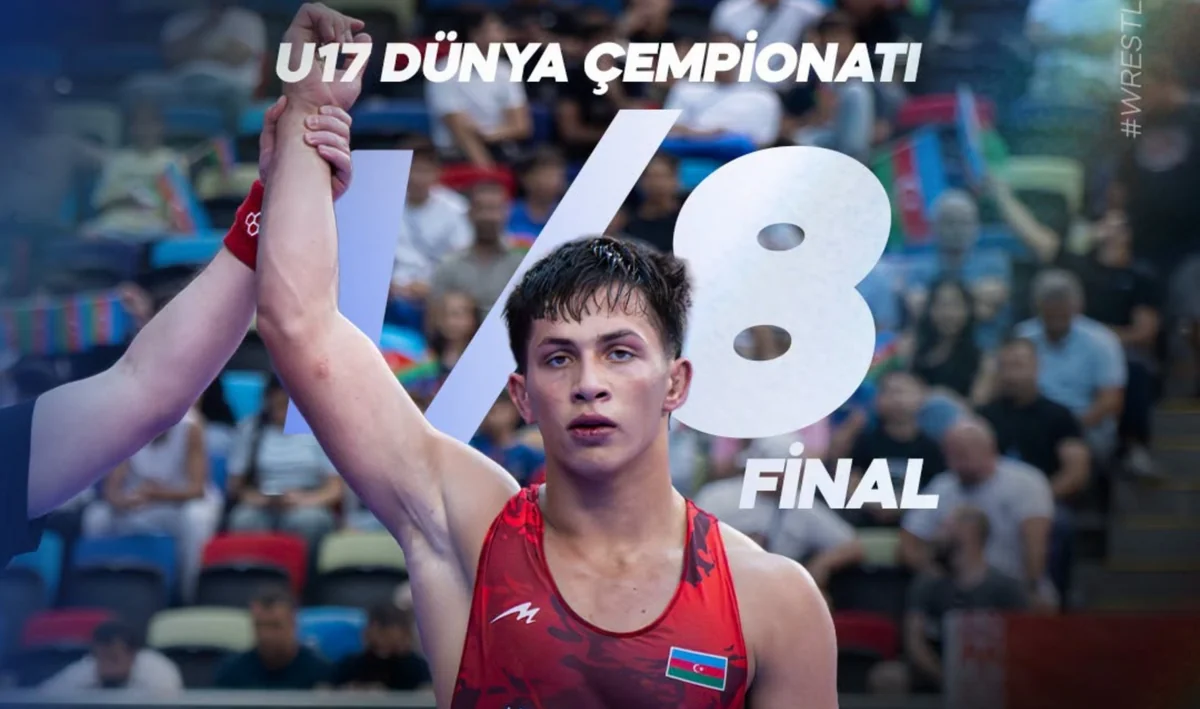 Azerbaijani wrestler Hasanov starts U17 World Championships with 6:0 win