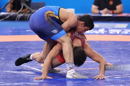 Azərbaycan güləşçisi İsfahan Həsənov dünya çempionatında gümüş medal qazanıb