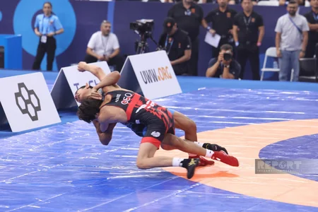 Abdurrahman Huseynli advances to U17 world final in Baku
