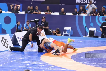 Azərbaycanın daha bir güləşçisi Orxan Həbibli dünya çempionatının bürünc medalını qazanıb