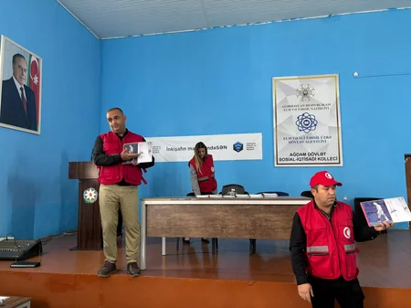 Dövlət Komitəsi və AzQAC mina təhlükəsi ilə bağlı maarifləndirmə tədbirləri həyata keçiriblər
