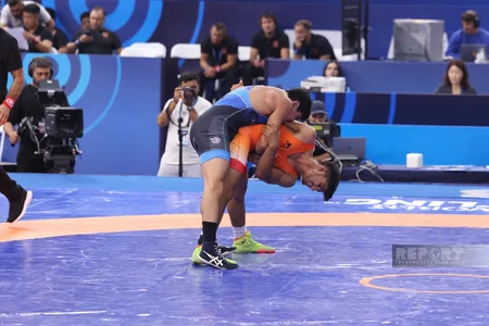 Azərbaycanın daha bir güləşçisi Orxan Həbibli dünya çempionatının bürünc medalını qazanıb