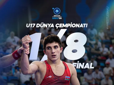 Dünya çempionatı: Elmir Çərkəzov yarımfinala vəsiqə qazanıb - YENİLƏNİB-2
