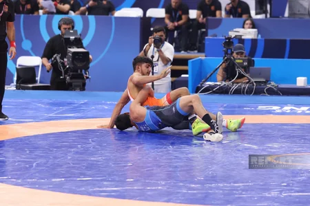Azərbaycanın daha bir güləşçisi Orxan Həbibli dünya çempionatının bürünc medalını qazanıb