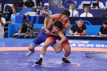 Azərbaycan güləşçisi İsfahan Həsənov dünya çempionatında gümüş medal qazanıb